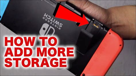 Maximize Switch storage for more games?