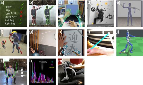 Examples of visual cues used in the literature and described in ...
