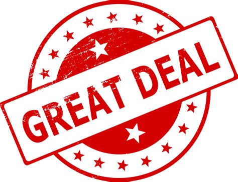 4 Great Deal Stamp (PNG Transparent) | OnlyGFX.com