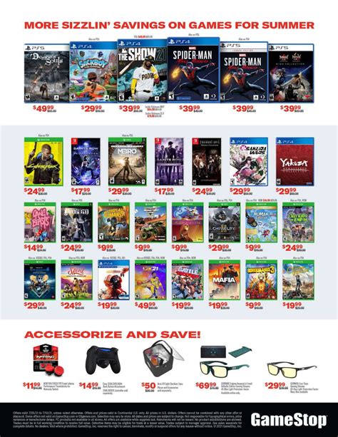 GameStop Hosting A 5-Day Summer Sales Event, Starting Today