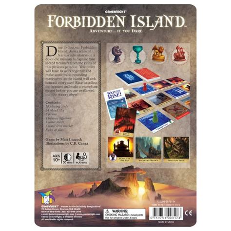 Forbidden Island Board Game – Buy Forbidden Island Game | MTM