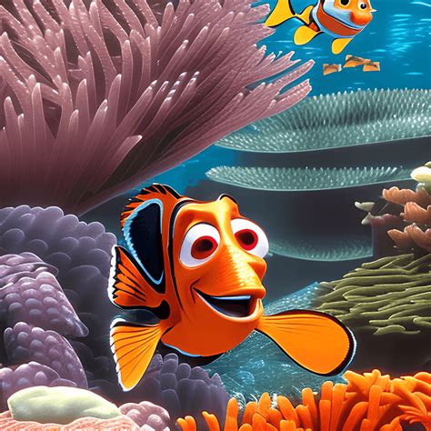 Disney Animation Finding Nemo · Creative Fabrica