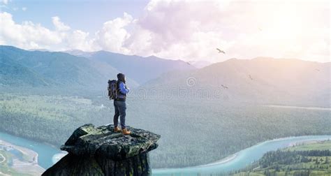 Young Traveler Exploring the World Concept Stock Image - Image of ...