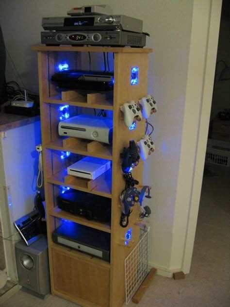 10+ Best game console storage ideas | console storage, game room, gamer ...
