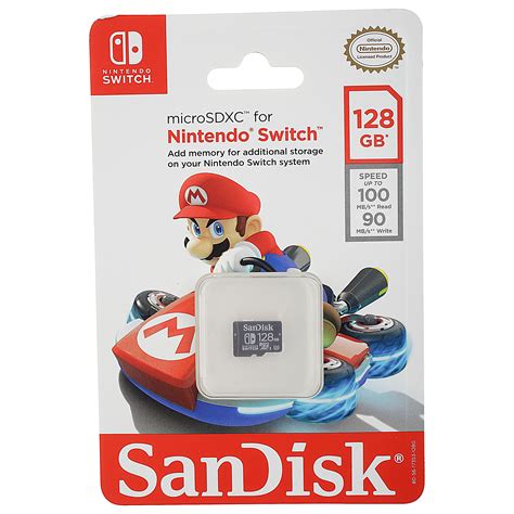 SanDisk Nintendo Switch 128GB Micro SD Card - Walmart.com