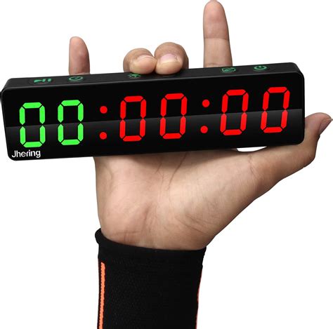 Amazon.com: Jhering Gym Timer, Portable, Interval Timer with ...