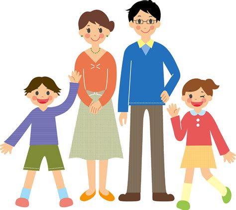 Clipart Of A Family