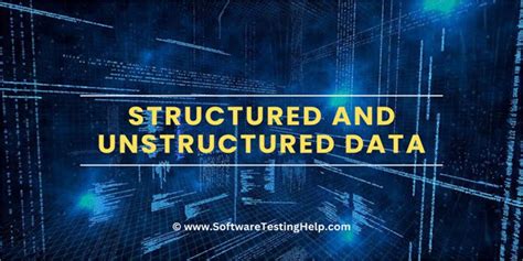 Main Difference Between Structured and Unstructured Data