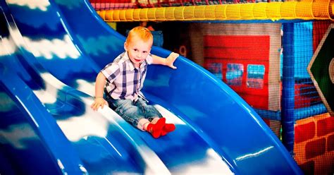 There's a real risk of injury if you go down a slide with a child on ...