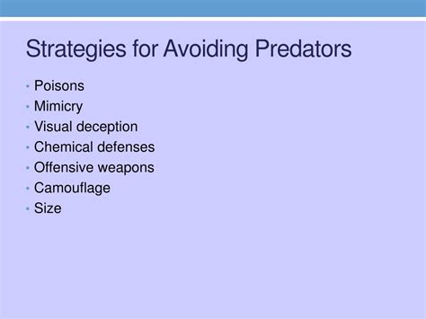 PPT - Predator-Prey Strategies PowerPoint Presentation, free download ...