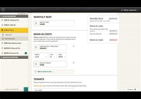 Cozy dashboard details - 2013-06-06 - How Cozy Helps Renters And Landlords