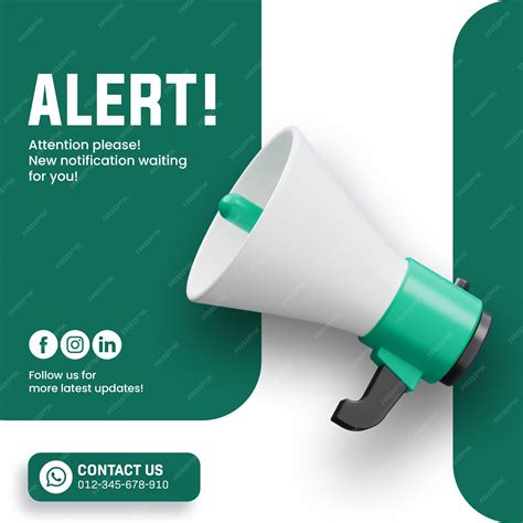 Premium PSD | Social media announcement post