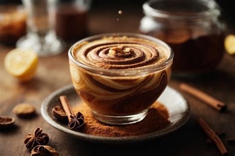 Premium Photo | Cinnamon Swirl Sip