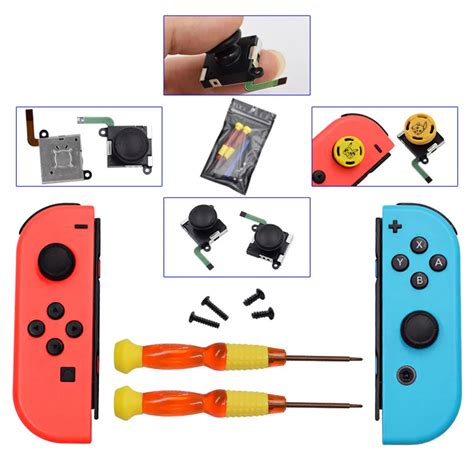 Generic Joy Con Disassembly And Repair Kit 3D Joystick Replacement ...