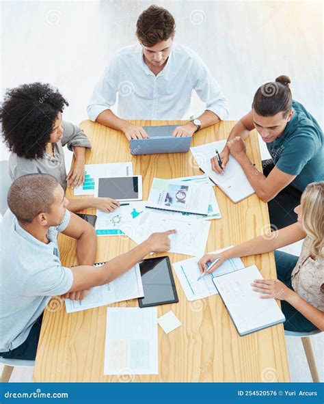 Team, Collaboration and Documents of Business People in Teamwork ...