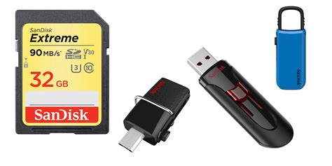 SanDisk takes up to 50% off select memory cards & flash drives from $6