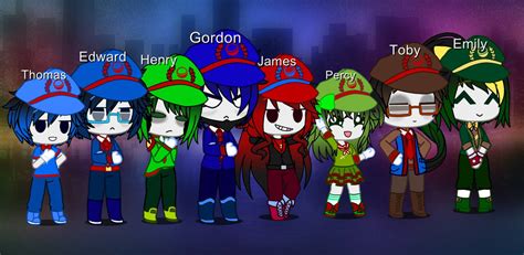 The Steam Team in Gacha Club by SarahTheSudrianQueen on DeviantArt