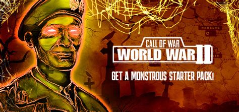 Call of War Halloween Starter Pack here on F2P.com - MMORTS Games