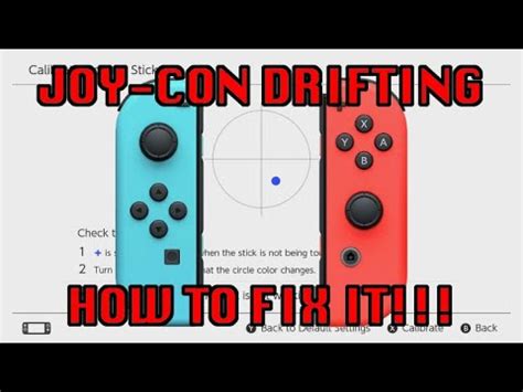 Joy-Con Drifting - HOW TO FIX IT! - YouTube