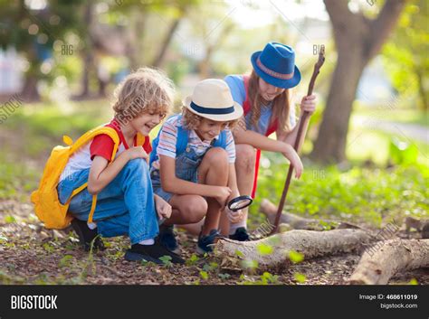 Kids Explore Nature. Image &amp; Photo (Free Trial) | Bigstock