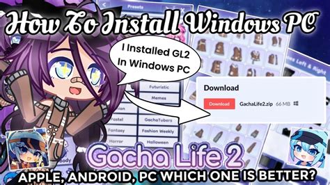How to Install New Gacha Life 2 In PC | Gacha Updates - YouTube