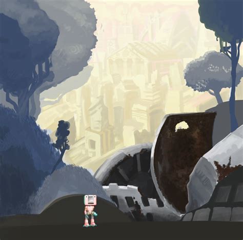 Indie Game Landscape Concept Art by AndHeDrew on DeviantArt