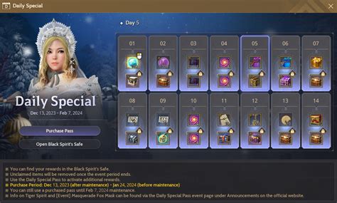 [Events] Daily Special Pass and Rewards are here!