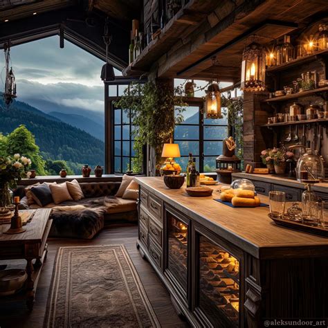 Cozy House, Modern Rustic, Concept Art, Architecture, Dream, Home ...