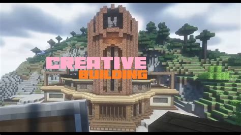 Minecraft Creative Building - No Commentary - Peaceful build - YouTube