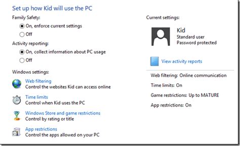 How to Set Up Parental Control in Windows 8 | Password Recovery