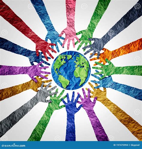 Global Diversity stock illustration. Illustration of environment ...