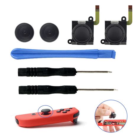 Joycon Replacement 3D Analog Joystick Thumb Stick For Nintendo Switch ...