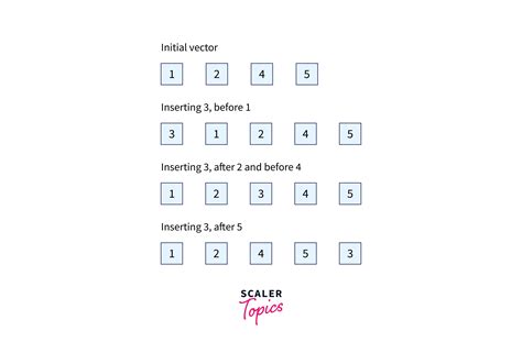 C++ Vector Insert Function - Scaler Topics