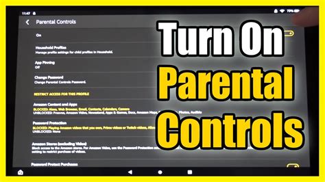 How To Set Parental Controls On Fire Tablet | Robots.net