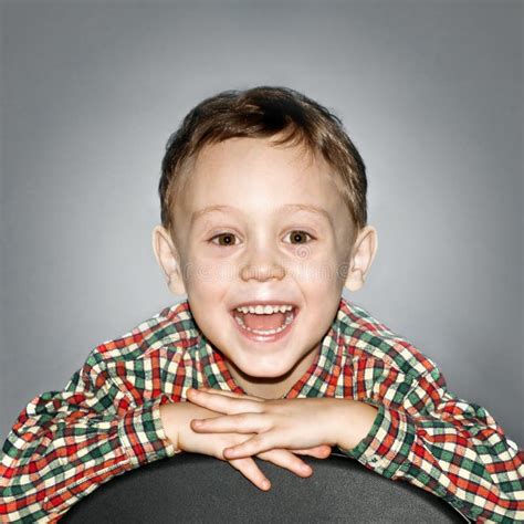 Child stock photo. Image of human, gray, male, cheerful - 8166364