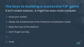 F2P: Best early-game monetization to lift LTV?