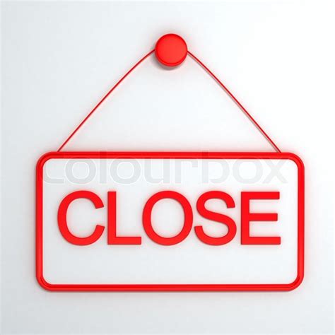 Close Sign