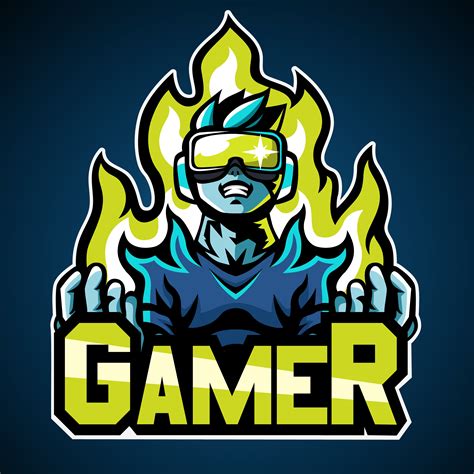 Gamer Logo Vector Art, Icons, and Graphics for Free Download