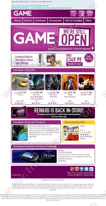 Game We're still open email | Email newsletter template, Email design ...