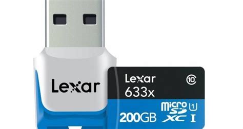 Lexar launches 200GB high-performance microSD card | KitGuru