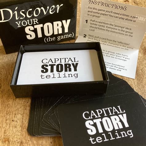 Discover Your Story Game - Capital Storytelling