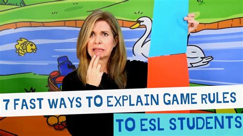 7 Fast Ways To Explain Game Rules to ESL students// Kids English ...