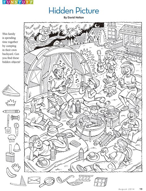 Hidden Pictures 2019 - Tipss und Vorlagen