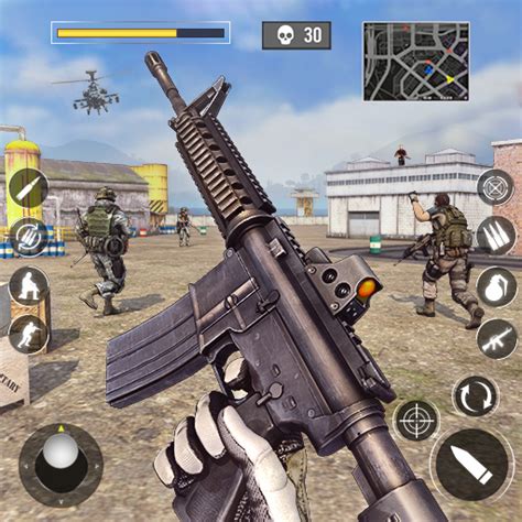 Gun Games 3D: FPS games offline. Modern strike gun shooting games free ...