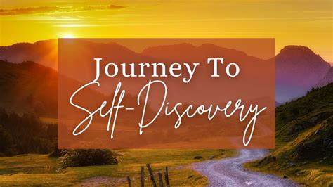 Journey to Self Discovery