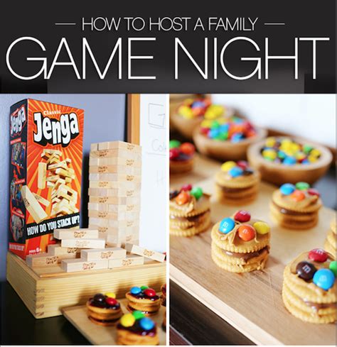 Host a Family Game Night In Party with Yummy Snacks! | Family game ...
