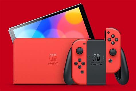 Nintendo presenta un modelo de Nintendo Switch OLED en color rojo ...