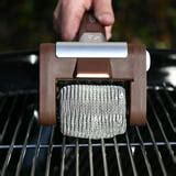 Horsepower Giddy up Grill Brush, Heavy-Duty Stainless Steel Bristle ...