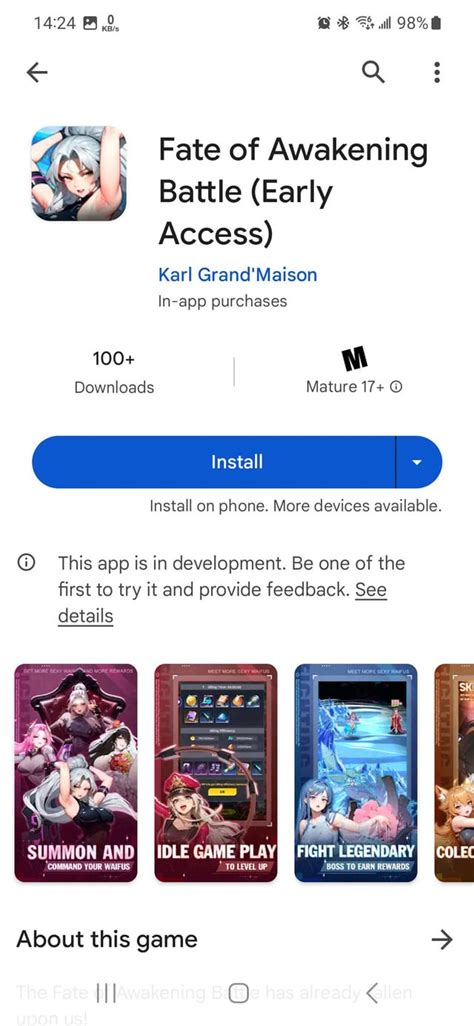 PSA: These are all the same game, and it's a contender for worst gacha ...
