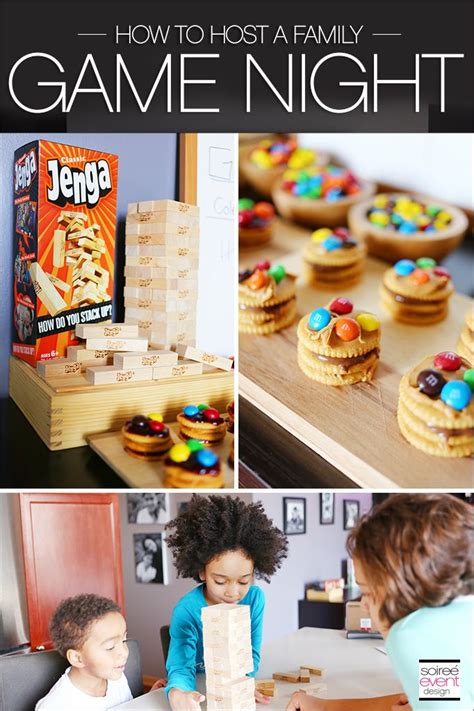Host a Family Game Night In Party with Yummy Snacks! | Game night ...